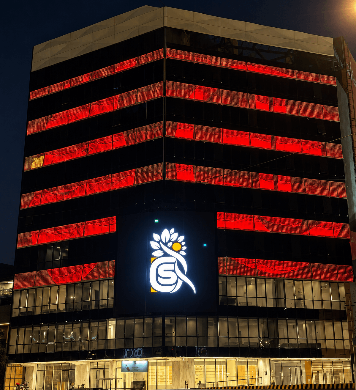 Night View — Red